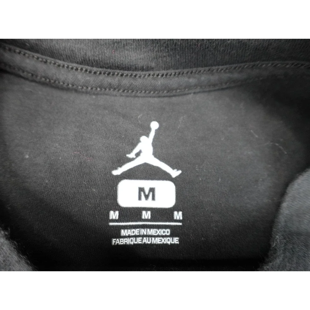 Jordan‎ The Joy of Six T-Shirt Mens Medium Black AT8927-PHM Graphic Tee Jumpman